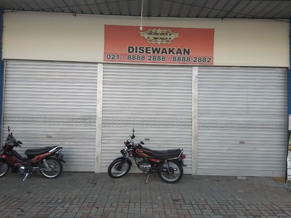 Showroom disewakan